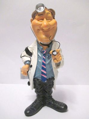 Arzt Doktor Doc Stirnlampe Funny Beruf Figur Profession 20 cm