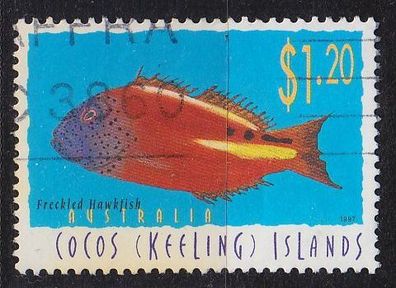 KOKOS COCOS Keeling Islands [1997] MiNr 0361 ( O/ used ) Fische