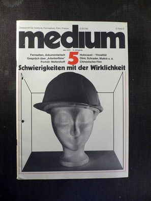 Medium - Zeitschrift für Fernsehen, Film - 5/1979 - Chinesischer Film