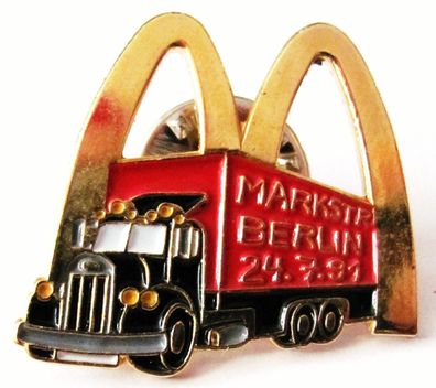 Mc Donald´s - Markstr. Berlin 1991 - Pin 25 x 23 mm