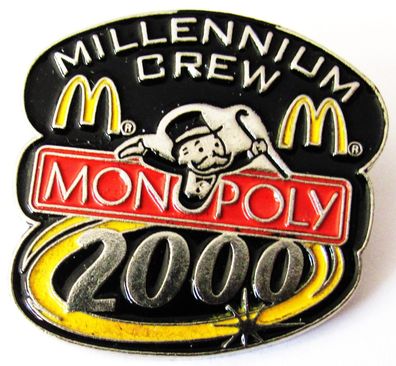 Mc Donald´s - Millennium Crew 2000 - Monopoly - Pin 31 x 31 mm