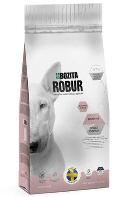 BOZITA - Robur ¦ Sensitive Single Protein - Salmon & Rice - 12,5kg ¦ trockenes ...