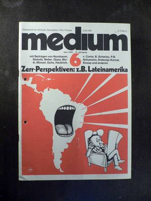 Medium - Zeitschrift für Fernsehen, Film - 6/1980 - Zerr-Perspektiven