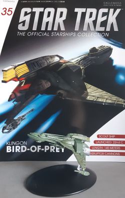 STAR TREK Official Starships Magazine # 35 Klingon Bird of Prey (22nd century)| engl.