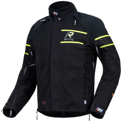 Rukka Rapto-R Jacke schwarz / gelb Herren