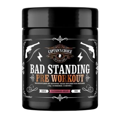Bad Standing Pre Workout Booster 340g