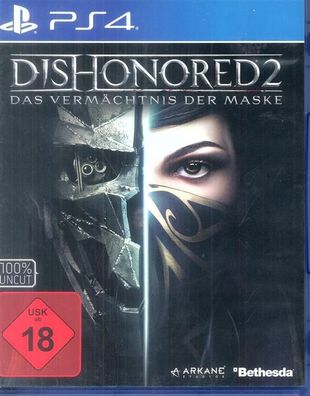 Dishonored 2: Das Vermächtnis der Maske - Day One Edition - (PS4) Playstation 4 ...