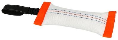 Trainingsdummy mit Schlaufe weiß/ orange, 30x8,5cm