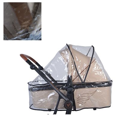 Cangaroo Kinderwagen Regenschutz universal, für die Babywanne, gute Belüftung