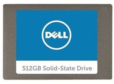 DELL SATA III Festplatte interne SSD 2,5 Zoll 512GB SOLID State Drive grau blau