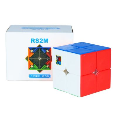 MoYu CubingClassroom RS2M 2x2 2020 - Zauberwürfel Speedcube Magischer Magic Cub