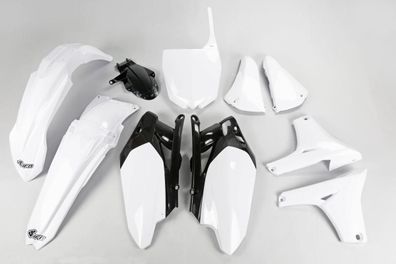 Verkleidungssatz Plastiksatz plastic kit passt an Yamaha Yzf 450 2010 weiß-sw