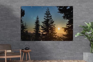 Gartenposter - 180x120 cm - Sunrise Nationalforst (Gr. 180x120 cm)