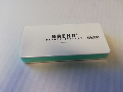 Baehr Beauty Concept -Sandwich Buffer mint/ weiss Körnung 400/3000
