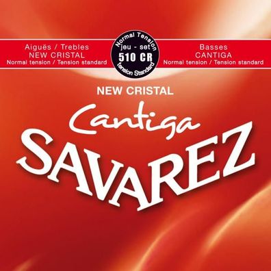 Savarez 510CR New Cristal Cantiga - normal tension - Saiten für Konzertgitarre