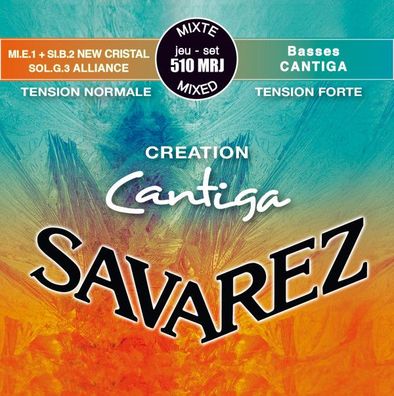 Savarez 510MRJ Creation Cantiga - mixed tension - Saiten für Konzertgitarre