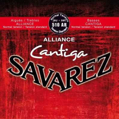 Savarez 510AR Alliance Cantiga - normal tension - Saiten für Konzertgitarre