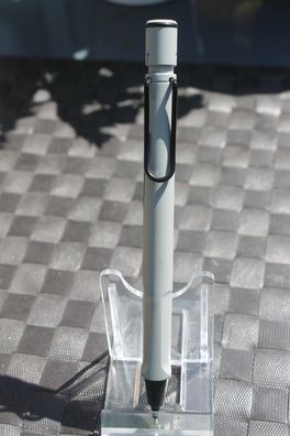 LAMY safari grey; Retro - Druckbleistift, 0,5 mm, schwarzer Clip, Mod. 113; lesen