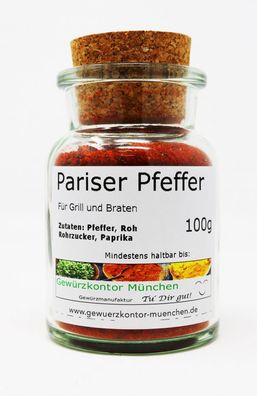 Pariser Pfeffer 100g im Glas