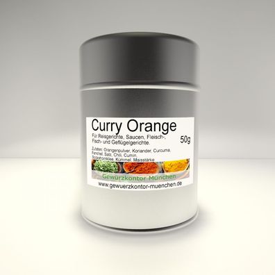 Curry Orange 50g im Streuer