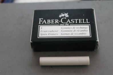 Faber-Castell Ersatz-Radiergummi, Radierer für Grip Plus und Staedtler 771, 1 Stück