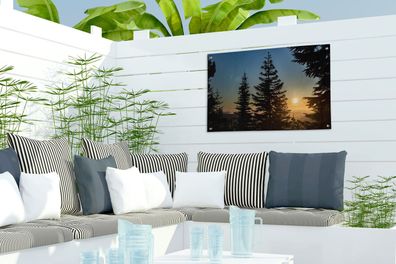 Gartenposter - 60x40 cm - Sunrise Nationalforst (Gr. 60x40 cm)
