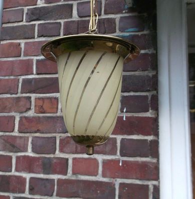 50er 60er Hängeleuchte Deckenlampe Laterne mid century Lamp 50s 60s Vintage