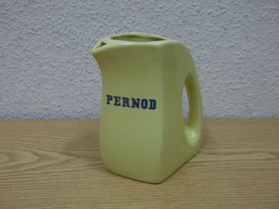 70er Pernod Krug Keramik gelb Kanne 70s Vintage