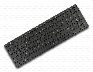 Tastatur DE Schwarz mit Rahmen für HP ProBook 650 G2 650 G3 655 G2 655 G3 Serie