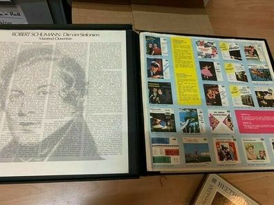 Klassik Sammlung , Robert Schumann die 4 Sinfonien LP-Box komplett !!! TOP
