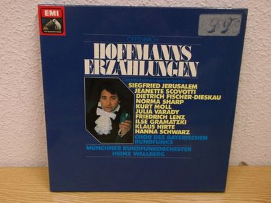 Hoffmanns Erzählungen J. Offenbach Münchner Rundfunkorchester Wallberg 3 LPs