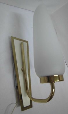 50/60er Wandlampe Lampe Messing lamp mid century 50s 60s Vintage