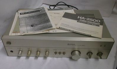 70er Jahre Hitachi HA-2500 Sterreo Verstärker Amplifier in OVP mit Anleitung 70s