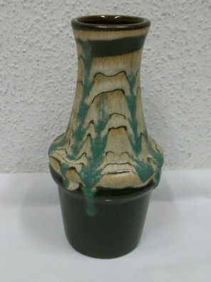 50er 60er Vase Keramik Erdtöne Höhe 19,5 Germany 50s 60s Vintage