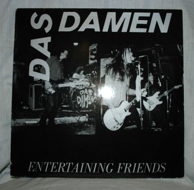 Das Damen Live Entertaining Friends Rock Vinyl LP Musik music rare