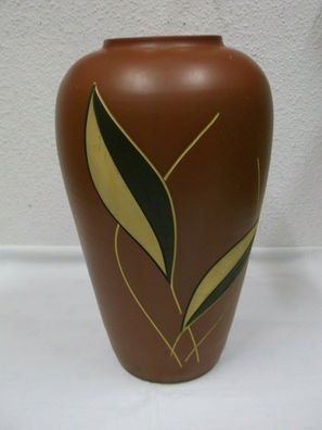 50er 60er Bodenvase 42 cm Keramik Vase terracotta mediterran 50s 60s Vintage