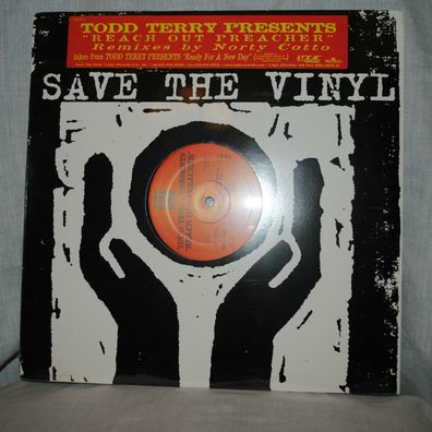 Todd Terry Reach out Preacher Acapella Vinyl LP Musik music rare