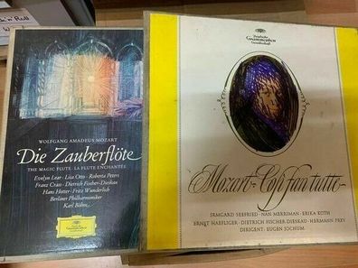 Klassik Sammlug, Mozart, Die Zauberflöte, Böhm, Grammophon, Stereo ,3 LP,2720 079