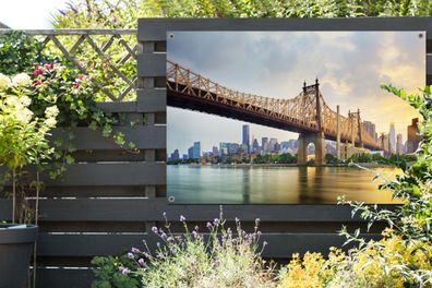 Gartenposter - 120x80 cm - New York - Queens - Manhattan (Gr. 120x80 cm)