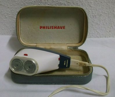 Philips Philishave Rasierapparat mit Tasche elektrischer Rasierer