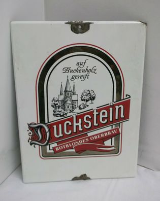 Original Duckstein Emailleschild Werbeschild Carlsberg Brauerei Bier beer