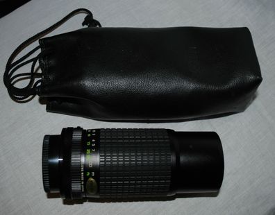 Objektiv für Canon Foto Kamera Tele 80-200mm mit Tasche Photographie