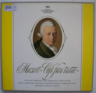 Klassik Wolfgang Amadeus Mozart (1756-1791), Cosi fan Tutte 3 LP-Box, Jochum
