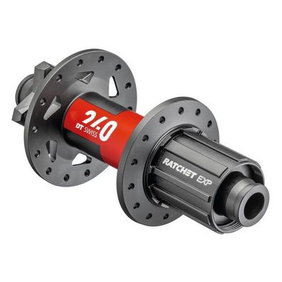 DT Swiss HR-Nabe 240 EXP MTB Disc Brake 148/12 TA Boost,28 L, IS 6-bolt, Shim. Ligh