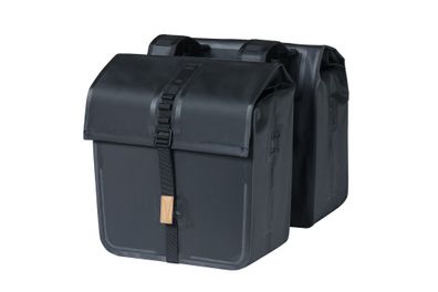 Basil Urban Dry Double Bag Doppeltasche 50 Liter solid black