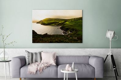 Leinwandbilder - 140x90 cm - Ansichten über Irland (Gr. 140x90 cm)