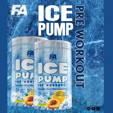 ICE Pump 463g Pre Workout Booster mit dem ICE Effekt