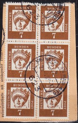 Germany BUND [1961] MiNr 0348 y 6er ( BStk ) [01]