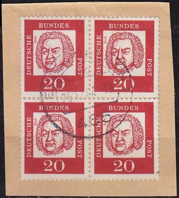 Germany BUND [1961] MiNr 0352 y 4er ( BStk ) [01]