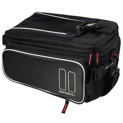 Basil Sport Design Trunkbag Gepäckträgertasche 7-12 Liter schwarz